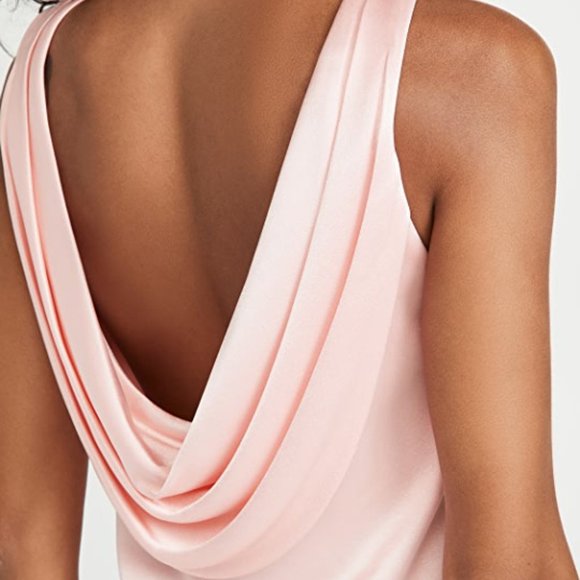 NWT alice + olivia Lita Cowl Back Shift Dress - Picture 2 of 6